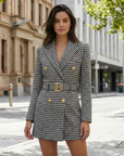 Isla | Women’s Blazers Inspired Formal Dress with Elegant Finish
