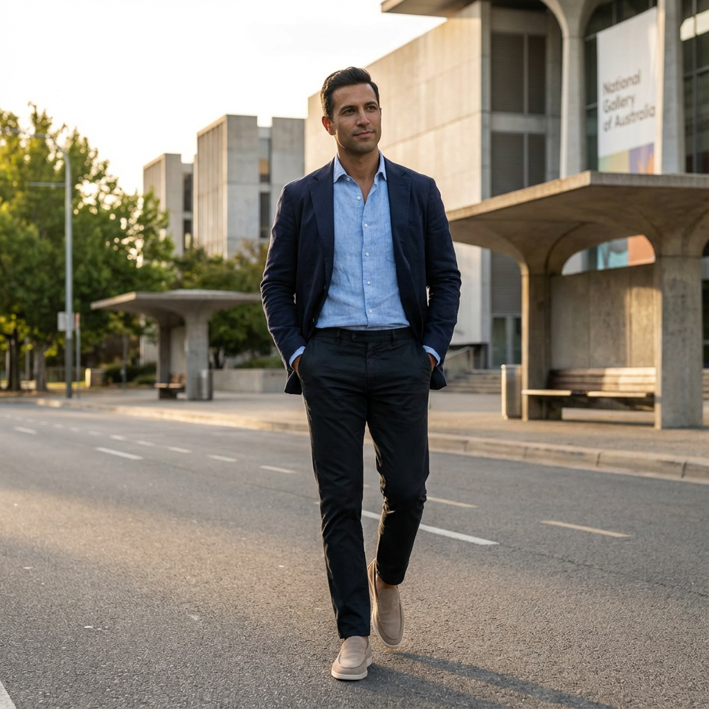 Oliver | Black Loafers for Men