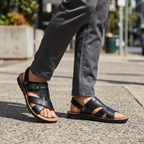 Liam | Atmungsaktive Herrensandalen für warme Bedingungen