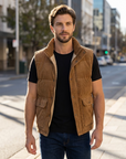 Lewis | Quilted Lightweight Men’s Vest for Active Days