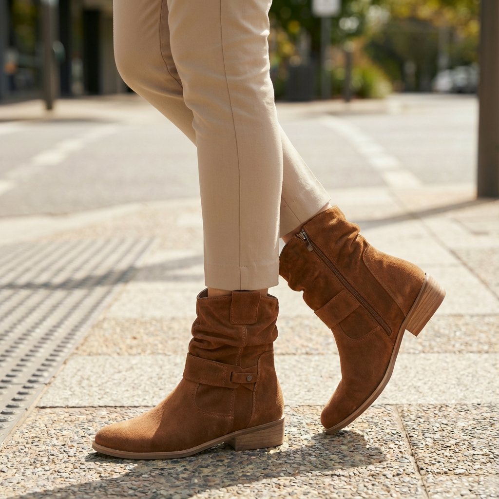 Mia | Women’s Boots with Buckle