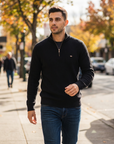 Lachlan | Contemporary Fit Men’s Sweater for Smart Casual Looks