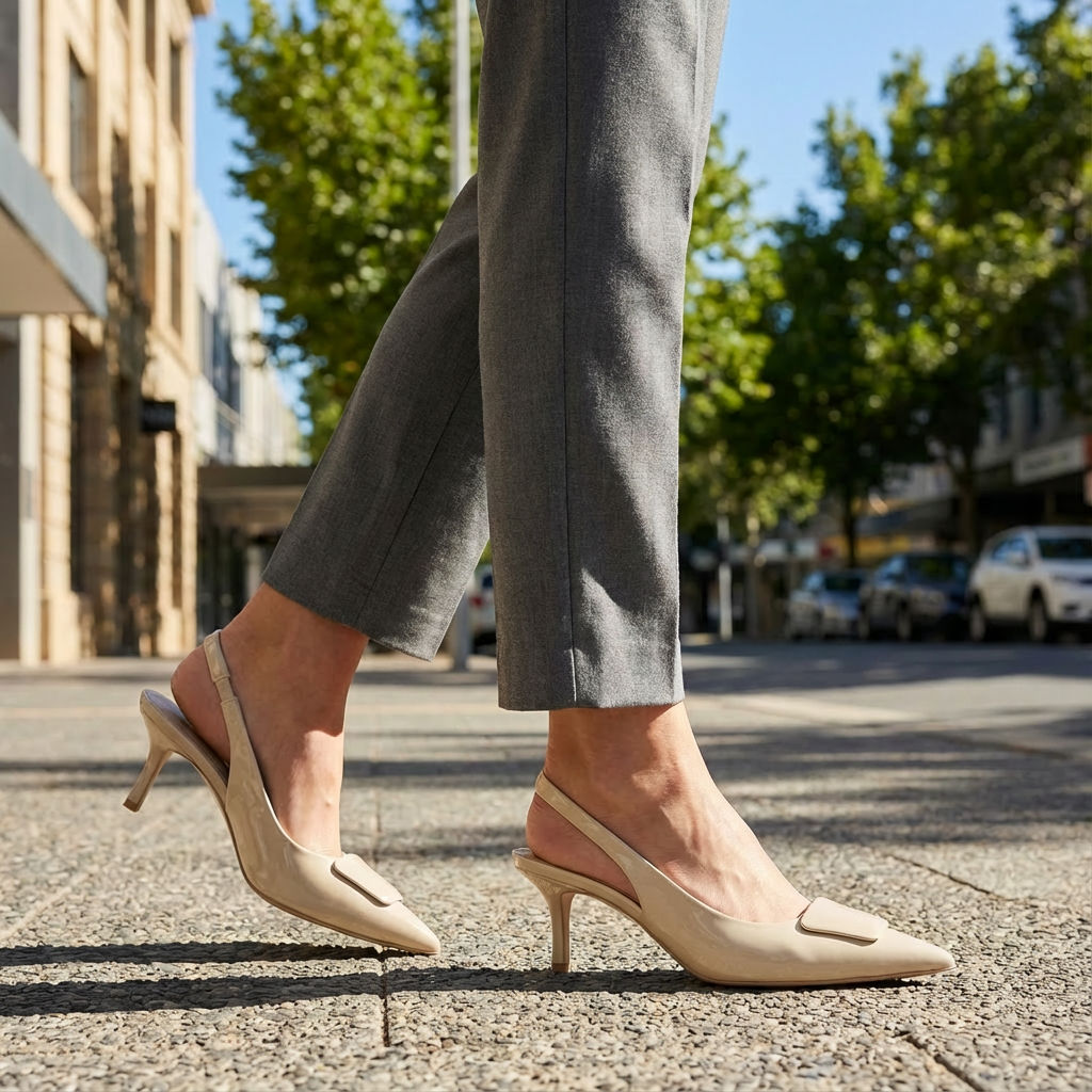 Lily | Müheloser Slingback-Stil bei Damenschuhen mit Absatz