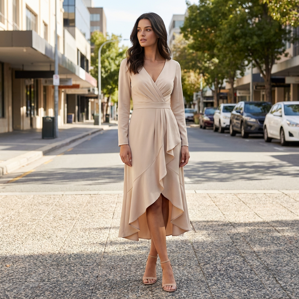 Kirrily | Elegantes Abendkleid für Damen mit klaren Linien