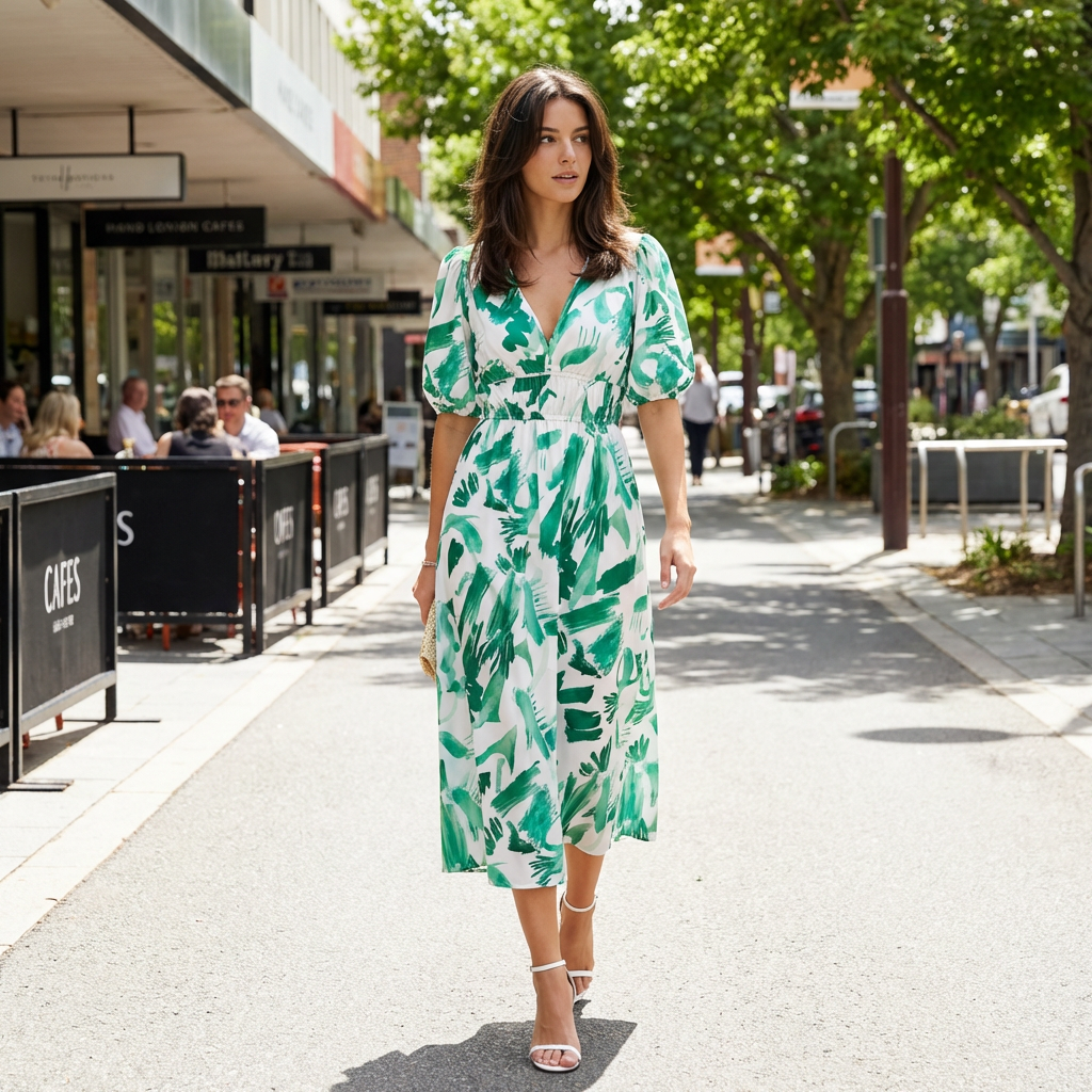 Raizebel | Elegante Sommer-Mittellange Kleider für Warme Tage