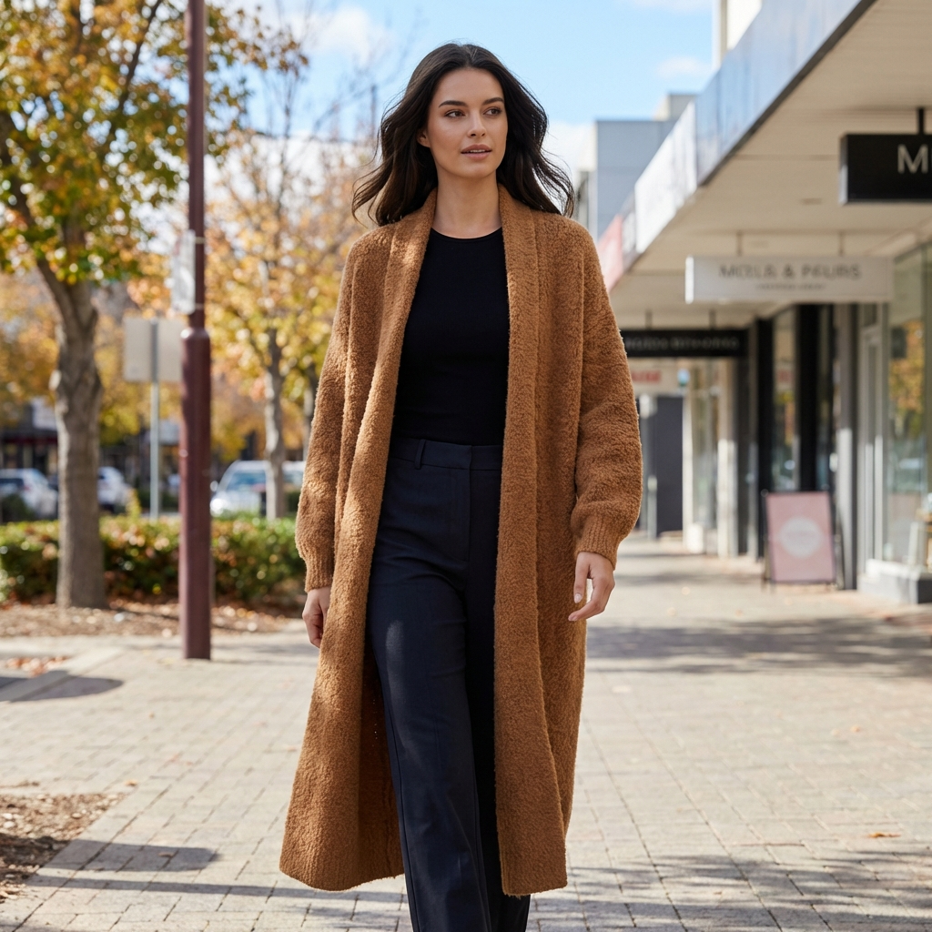 Emma | Women's Long Cardigan for Effortless Layering