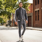 Mitchell | Velvet Comfort Men’s Tracksuit for Elevated Loungewear