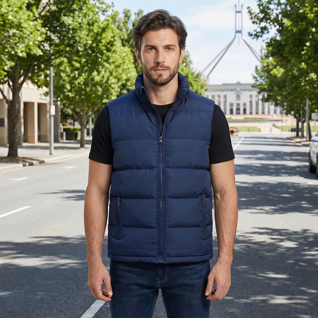 Jasper | Padded Winter Men’s Vest for Cold Conditions