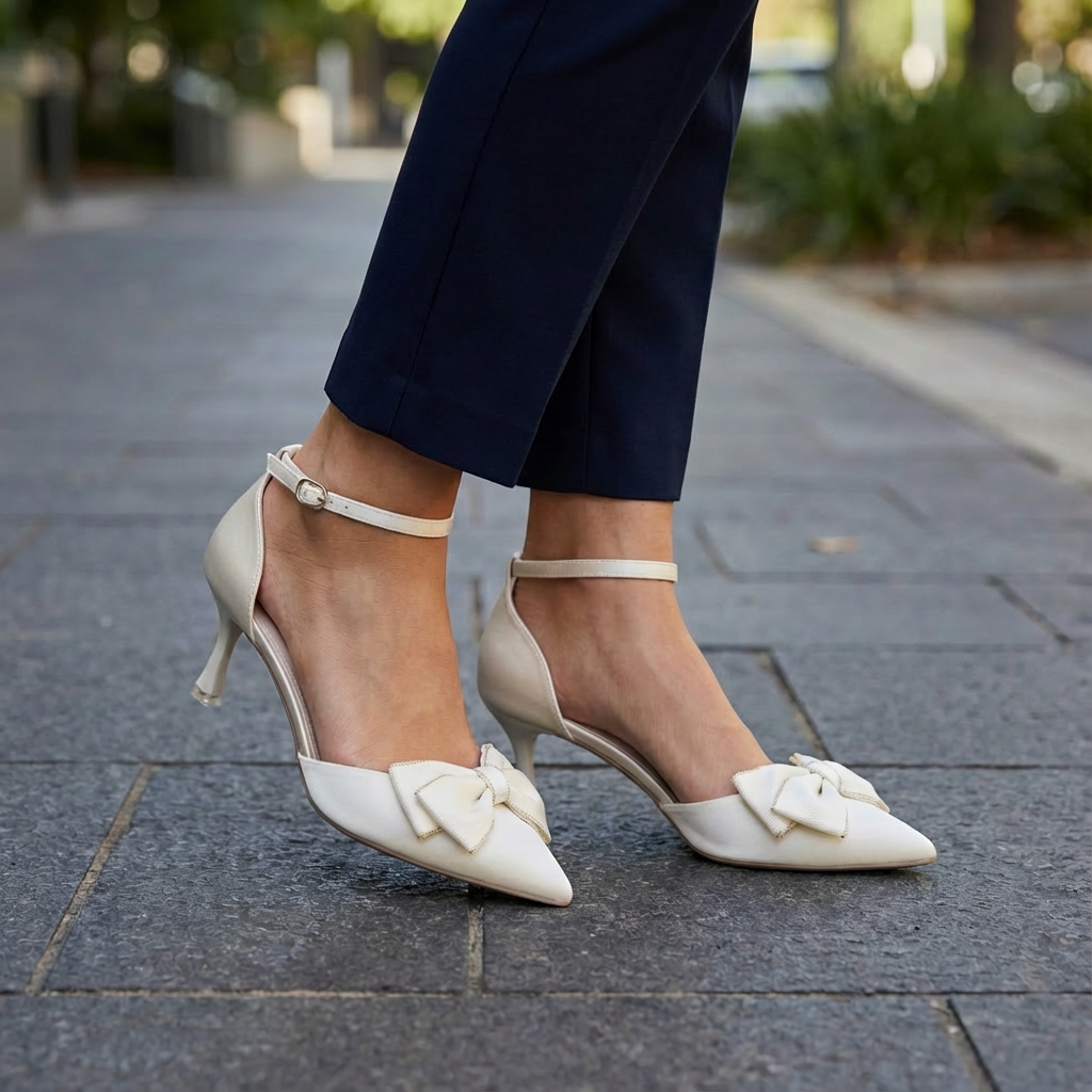 Amelia | Schlanke Spitz zulaufende Damenabsätze