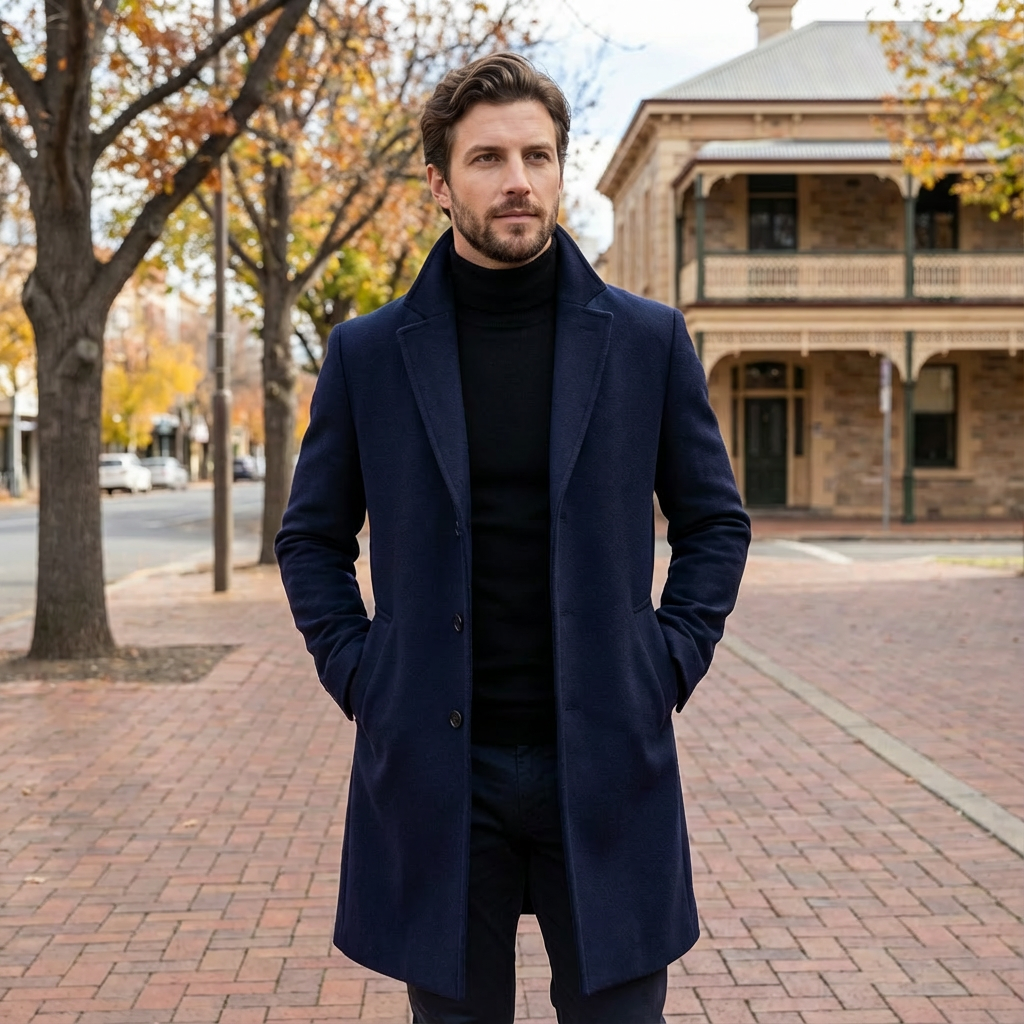 Callum | Classic Fit Men’s Coats with Clean Lines