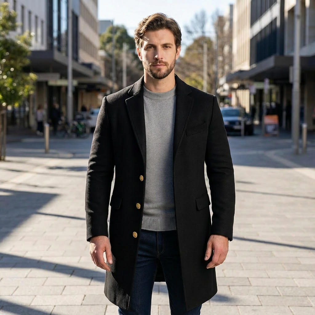 Oliver | Elegant Men’s Coats with Refined Finish