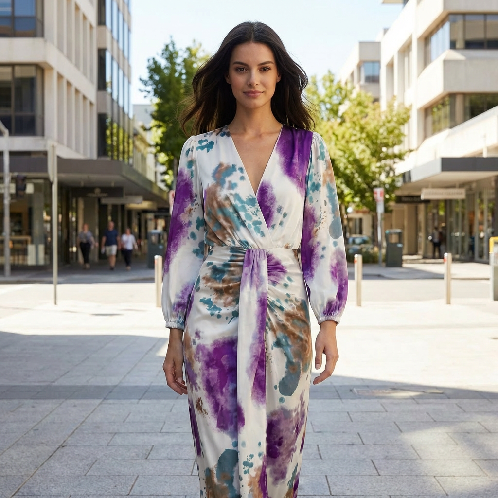 Isla | Zeitloses Sommerkleid für Hochzeitsgäste mit feiner Passform