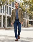 Callum | Smart Casual Men’s Coat with Tailored Fit
