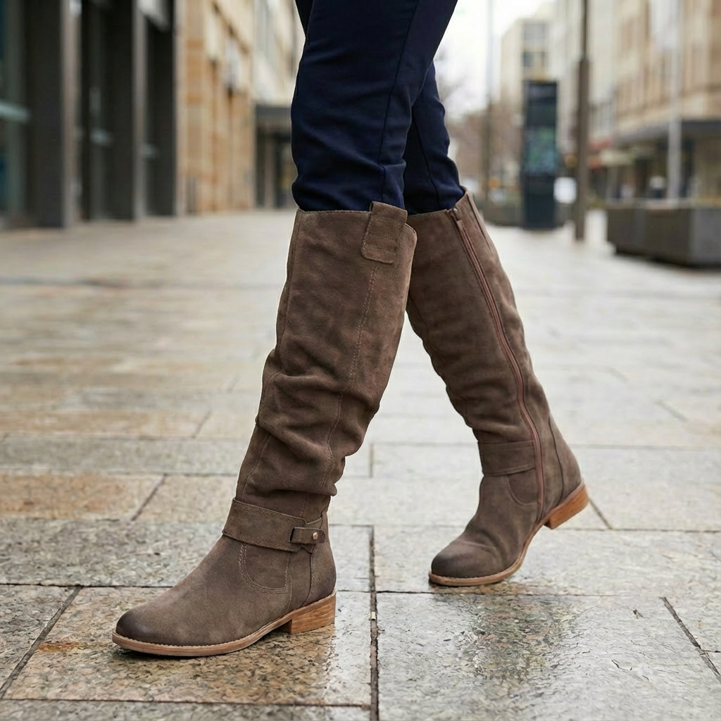 Sienna | Black Knee-High Women’s Boots