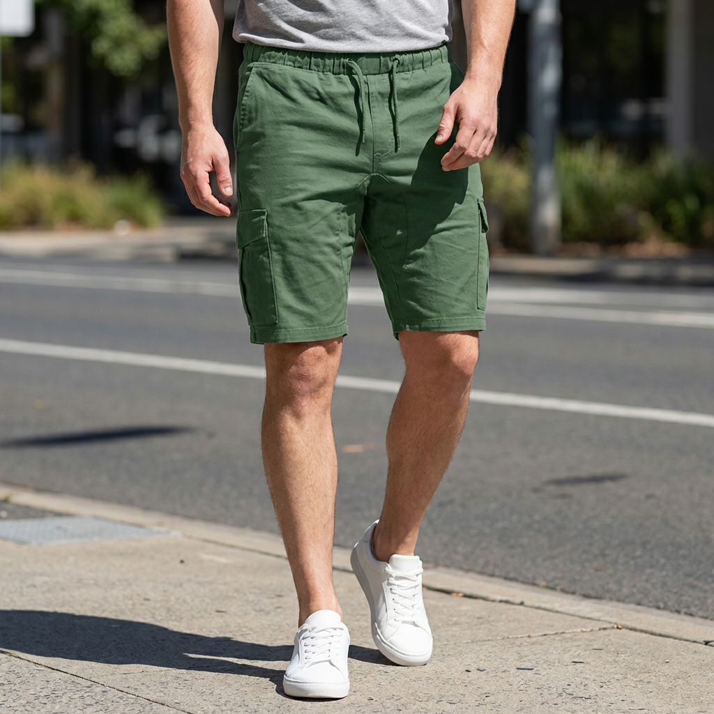 Oliver | Adjustable Fit Cargo Men’s Shorts for Versatile Wear