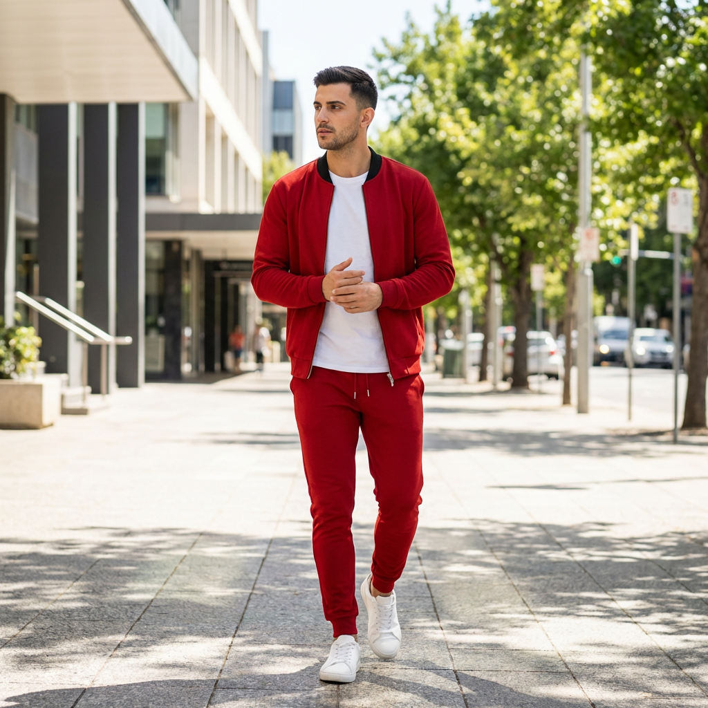 Caleb | Travel-Ready Men’s Tracksuit for On-the-Go Comfort