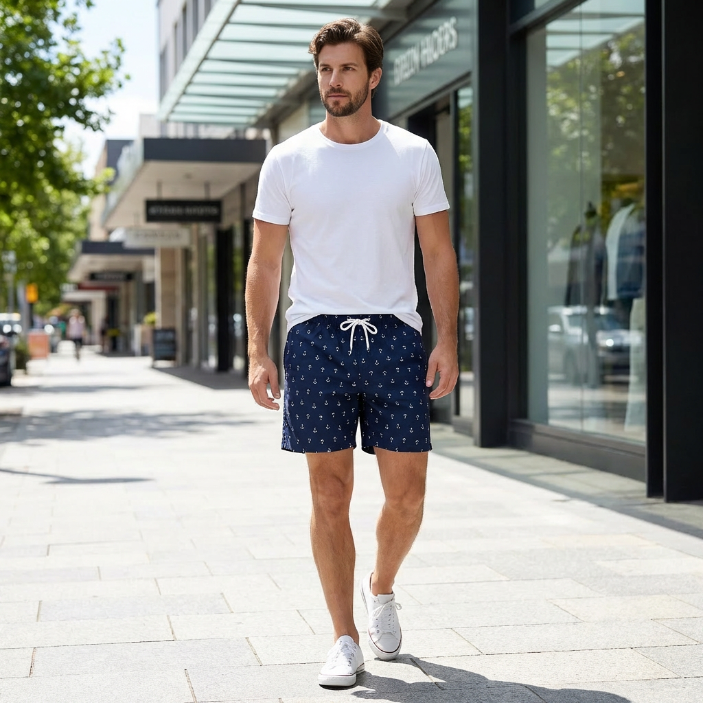 Dominic | Schnell trocknende Badeshorts für Herren für aktive Tage