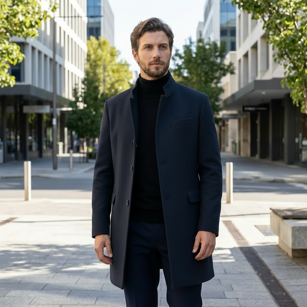 Henry | Premium Wool Men’s Coats for Everyday Wear