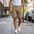 Caleb | Multi-Pocket Utility Men’s Shorts for Daily Use