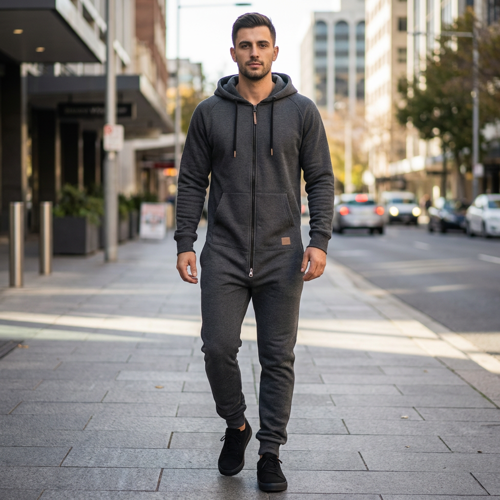 Taylor | Hoodie Style Men’s Tracksuit with Relaxed Comfort