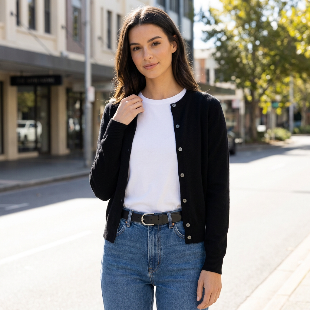 Phoebe | Soft Button Detail Women’s Cardigans for Comfort