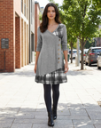 Emerson | Checked Pattern Casual Dresses for Timeless Looks