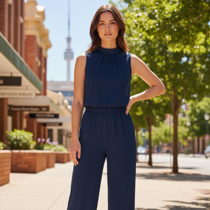 Serena | Wide Leg Women’s Jumpsuit with Elegant Flow