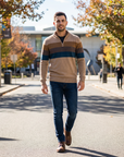 Zac | Modern Half Zip Men’s Sweater for Contemporary Wear