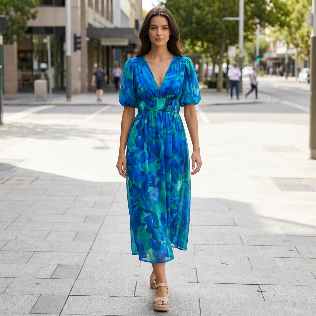 Raizebel | Elegante Sommer-Mittellange Kleider für Warme Tage