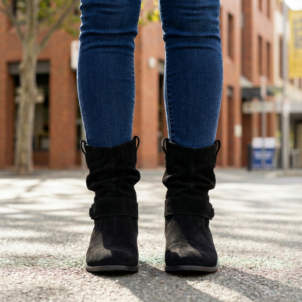 Mia | Women’s Boots with Buckle