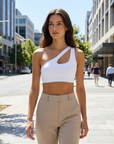 Harlow | Asymmetrical Style Women’s Sports Bra for Modern Training