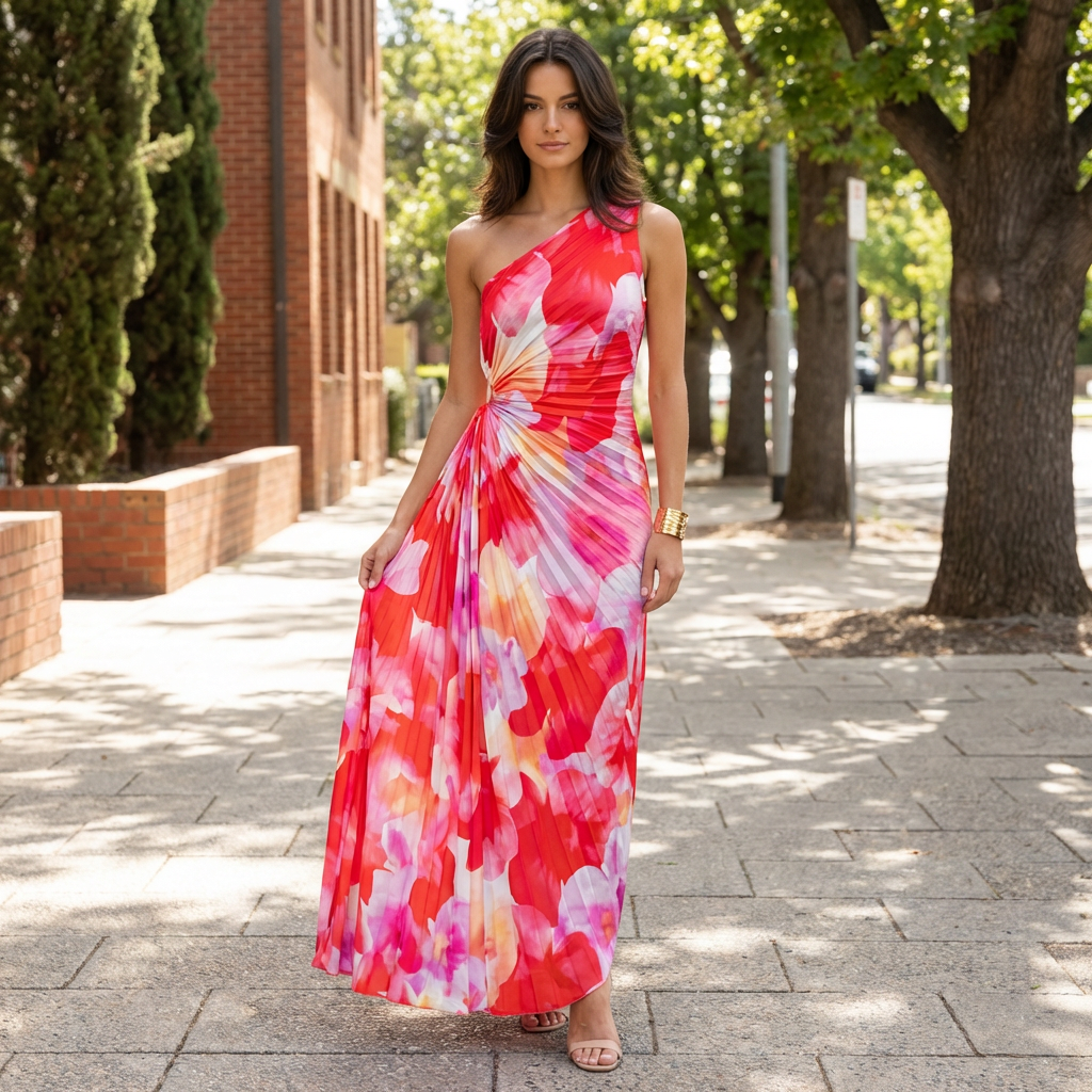 Holly | Sommerkleid mit Blumenmuster für Hochzeitsgäste