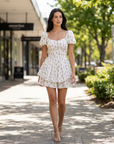 Alyssa | Floral Wedding Guest Summer Dress for Special Events