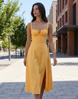 Coralie | Refined Summer Midi Dresses for Wedding Guests