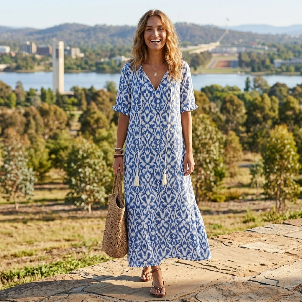 Sophia | Elegant Maxi Dress for Summer