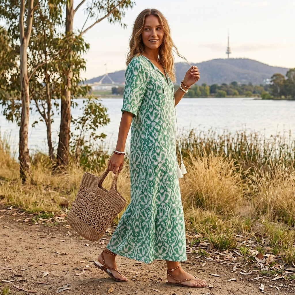 Sophia | Elegant Maxi Dress for Summer