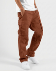Ethan | Black Cargo Trousers for Men