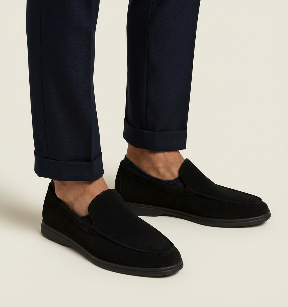 Oliver | Black Loafers for Men