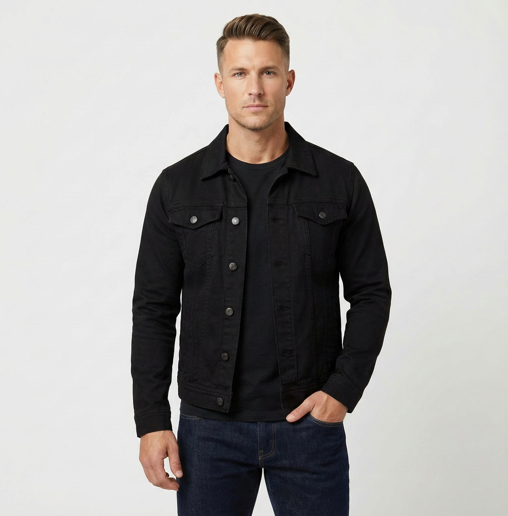 Noah | Mens Denim Jacket with Classic Design