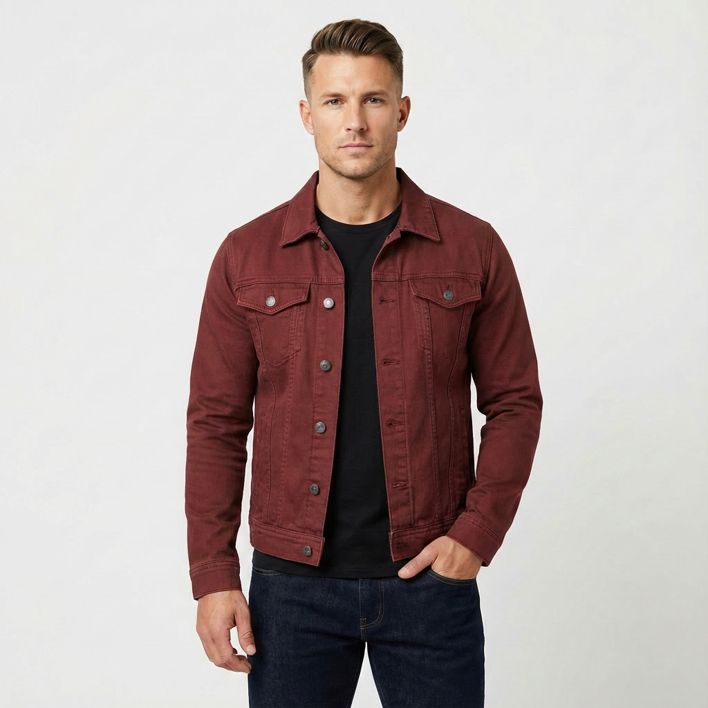 Noah | Mens Denim Jacket with Classic Design
