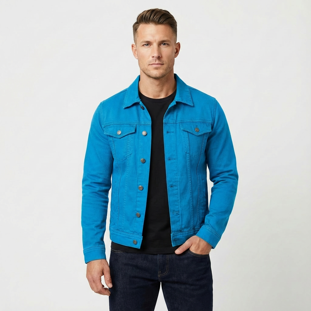Noah | Mens Denim Jacket with Classic Design