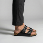 Mason | Vielseitige Herrensandalen mit Schiebestil für einfaches An- und Ausziehen