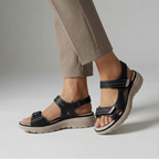 Denise | Sandalen für Damen mit Absatz im Plateaustil und modernem Auftrieb