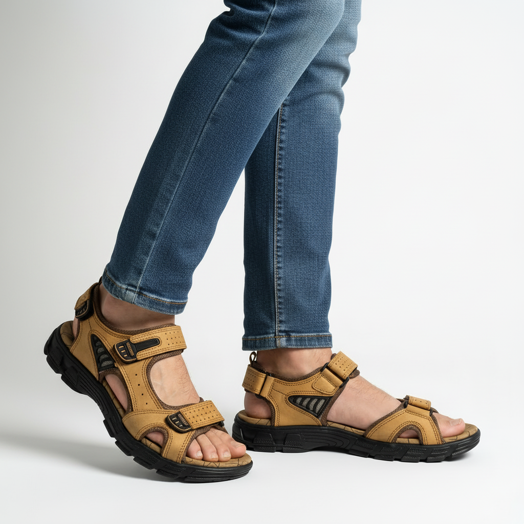 Ryan | Orthopädische Herrensandalen für täglichen Komfort
