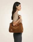 Isabella | Suede Vintage-Style Women’s Bag