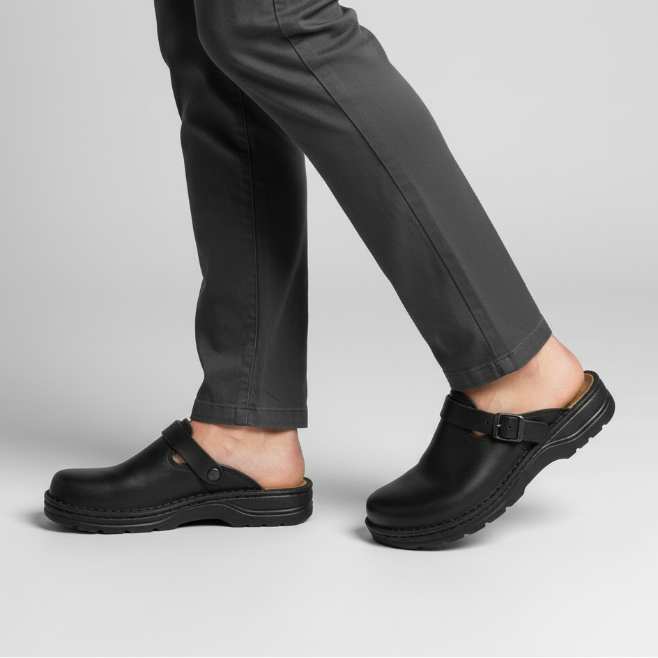 Lucas | Bequeme Herrensandalen für drinnen und draußen