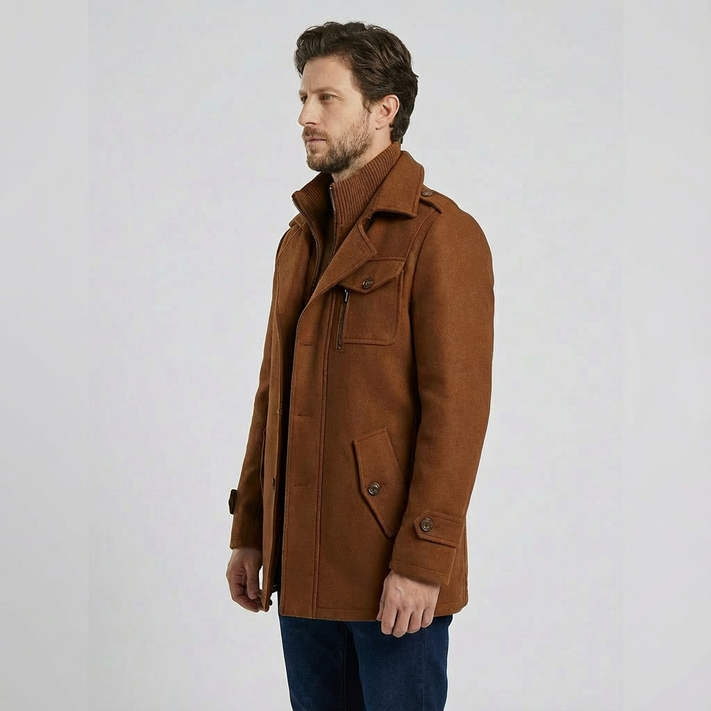 Ethan | Men’s Jacket with Smart Winter Design
