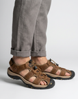 Caleb | Cushioned Comfort Men’s Sandals for Long Wear