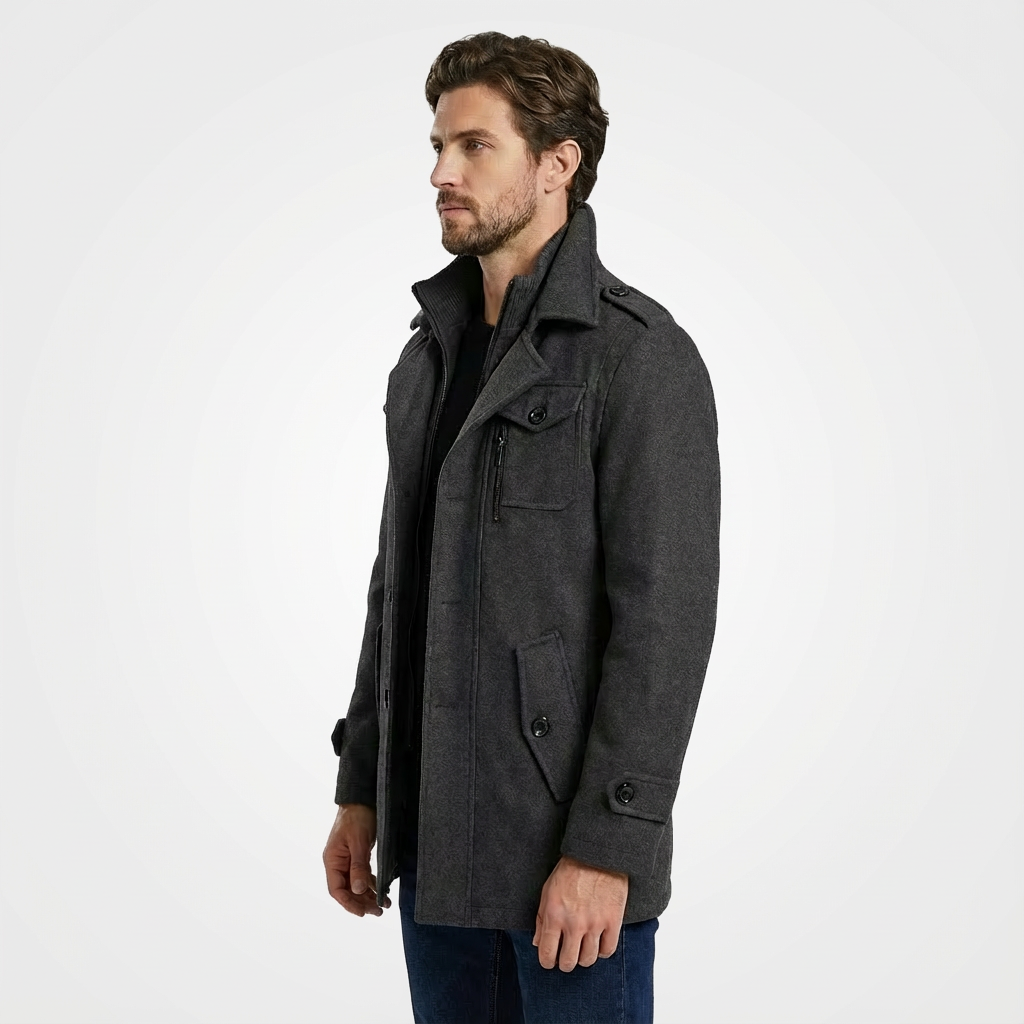 Ethan | Men’s Jacket with Smart Winter Design