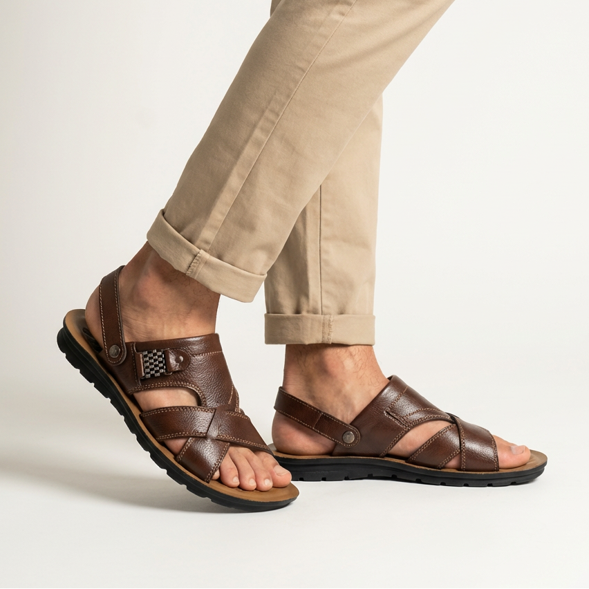 Liam | Atmungsaktive Herrensandalen für warme Bedingungen